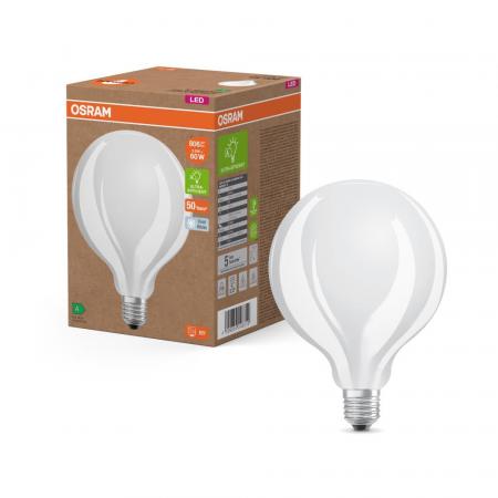 OSRAM E27 STAR Globe 95 besonders effiziente LED Kugellampe 3,8W wie 60W 4000K neutralweißes Licht - Energy efficiency class A